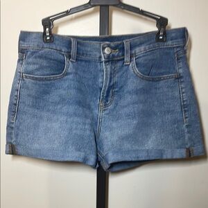 Old Navy Blue Jean Shorts Mid-Rise Classic